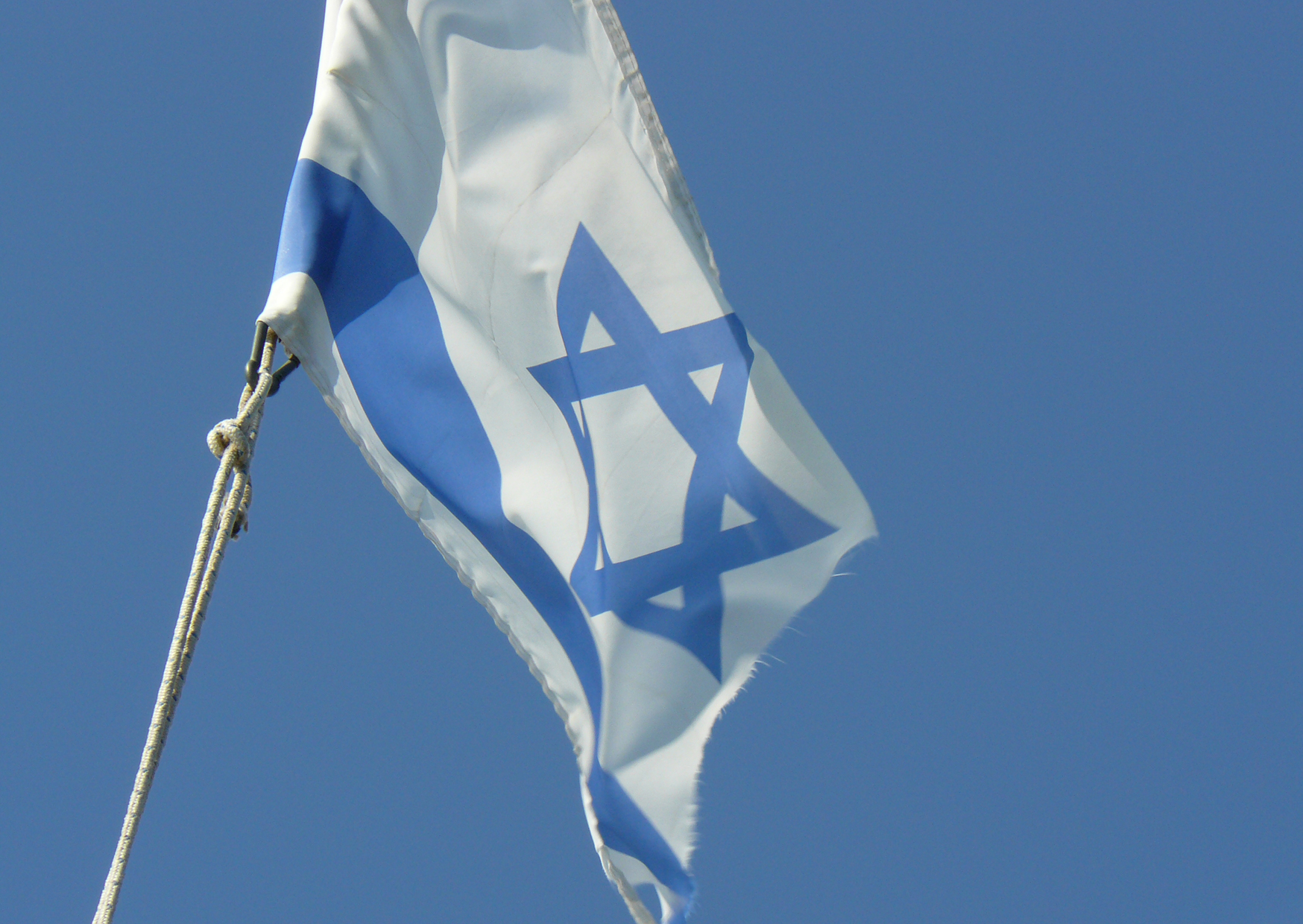 Flagge Israel - Walter Hagel - go 4 jesus