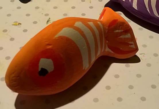 fische_orange_Christine_Danzer Fisch - orange - Christine Danzer - go4jesus