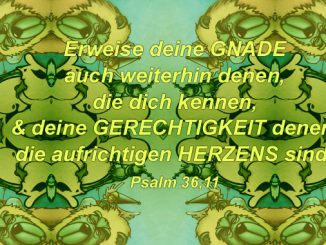 Bärchen-grafiti - Psalm 36 - Bibel - Christine Danzer - go 4 jesus - Bildergalerie mit Bibelzitaten