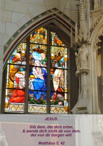 Wittenberg - Schlosskirche - Jesu Geburt - Christine Danzer - go 4 jesus - Matthäus 5,42 -Bibel