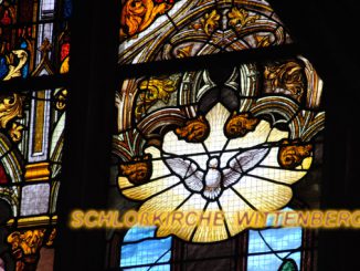 Wittenberg - Schlosskirche - Fensterbild - Christine Danzer - go jesus