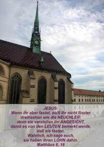 Wittenberg 23 -Schlosskirche - Matthäus 6,16 - Bibel - Christine Danzer - go 4 jesus