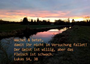 Lochbach- Augsburg - Bibelzitat- Foto: Christine Danzer - go 4 Jesus