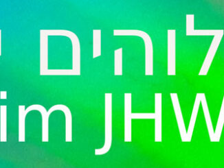 Name Gotts,JHWH, Haschem, go 4 jesus, Foto: Christine Danzer