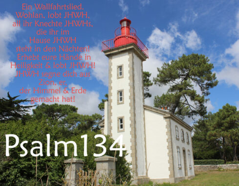 Bibel, Leuchturmkirche mit Psalm 134, Foto: Thomas Hoffmann, go 4 Jesus