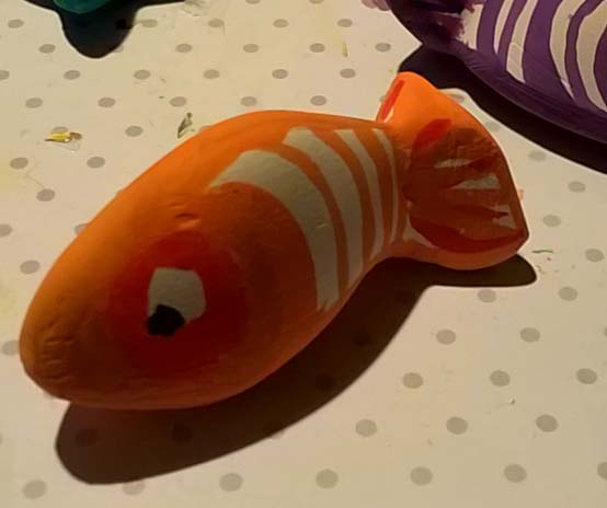 Fisch - orange - Christine Danzer - go4jesus
