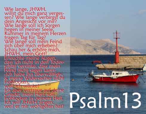 Bibel Psalm 13, Foto: Thomas Hoffmann, go 4 Jesus
